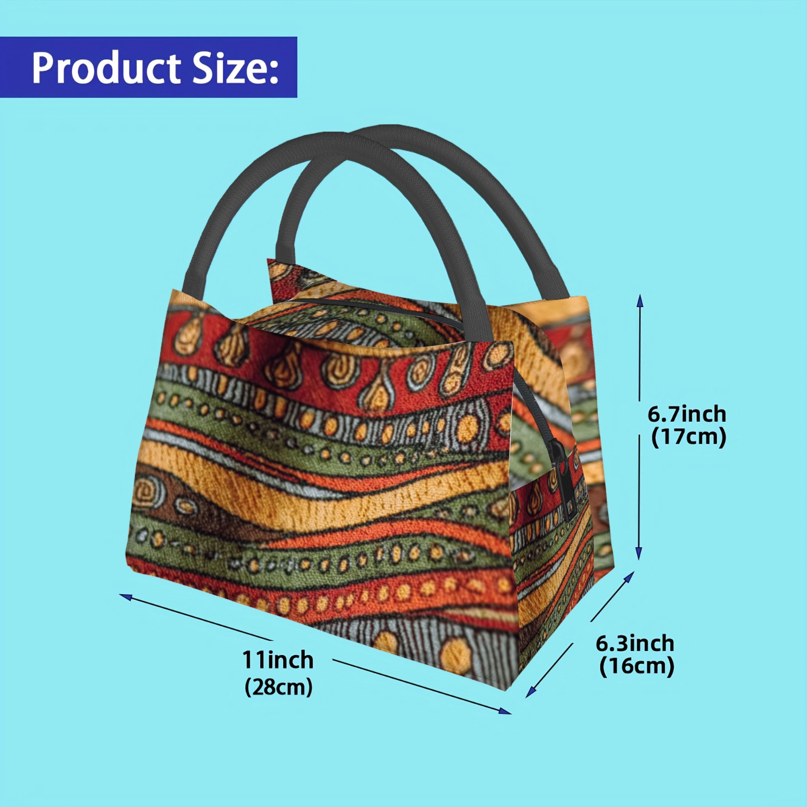 Bolsa Térmica con Diseño de Te - Home Office Contact reseña y precio