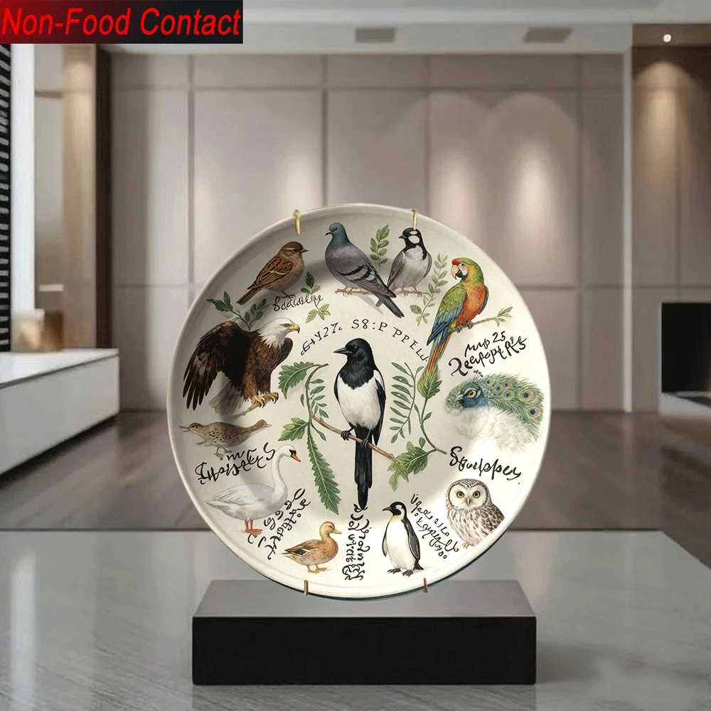 1 plato decorativo de cerámica - Home Office Contact reseña y precio