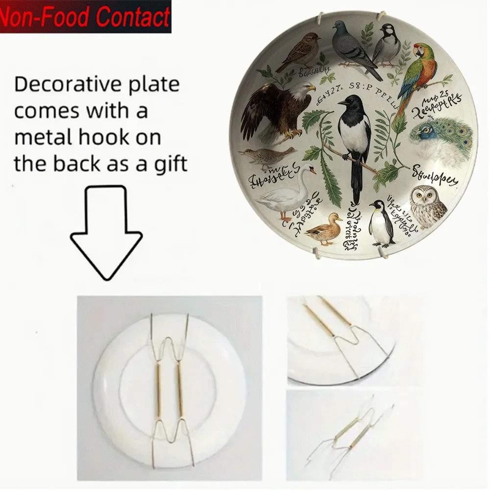1 plato decorativo de cerámica - Home Office Contact reseña y precio
