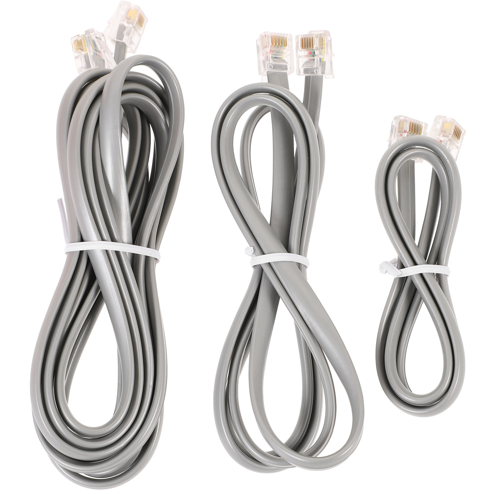 3 Conjuntos de Cables Telefóni - Home Office Contact reseña y precio