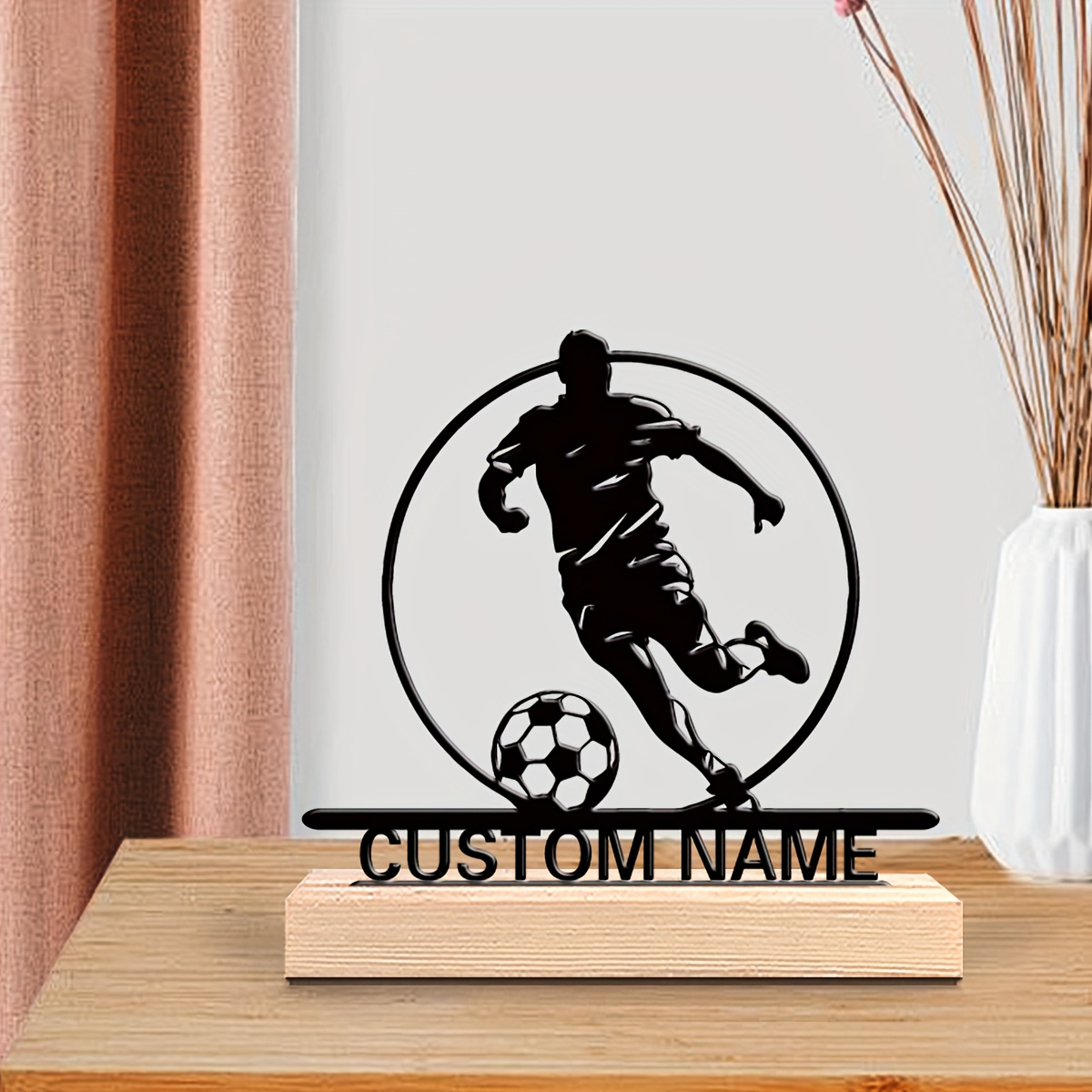 Estatua Metálica Personalizada - Home Office Decor reseña y precio