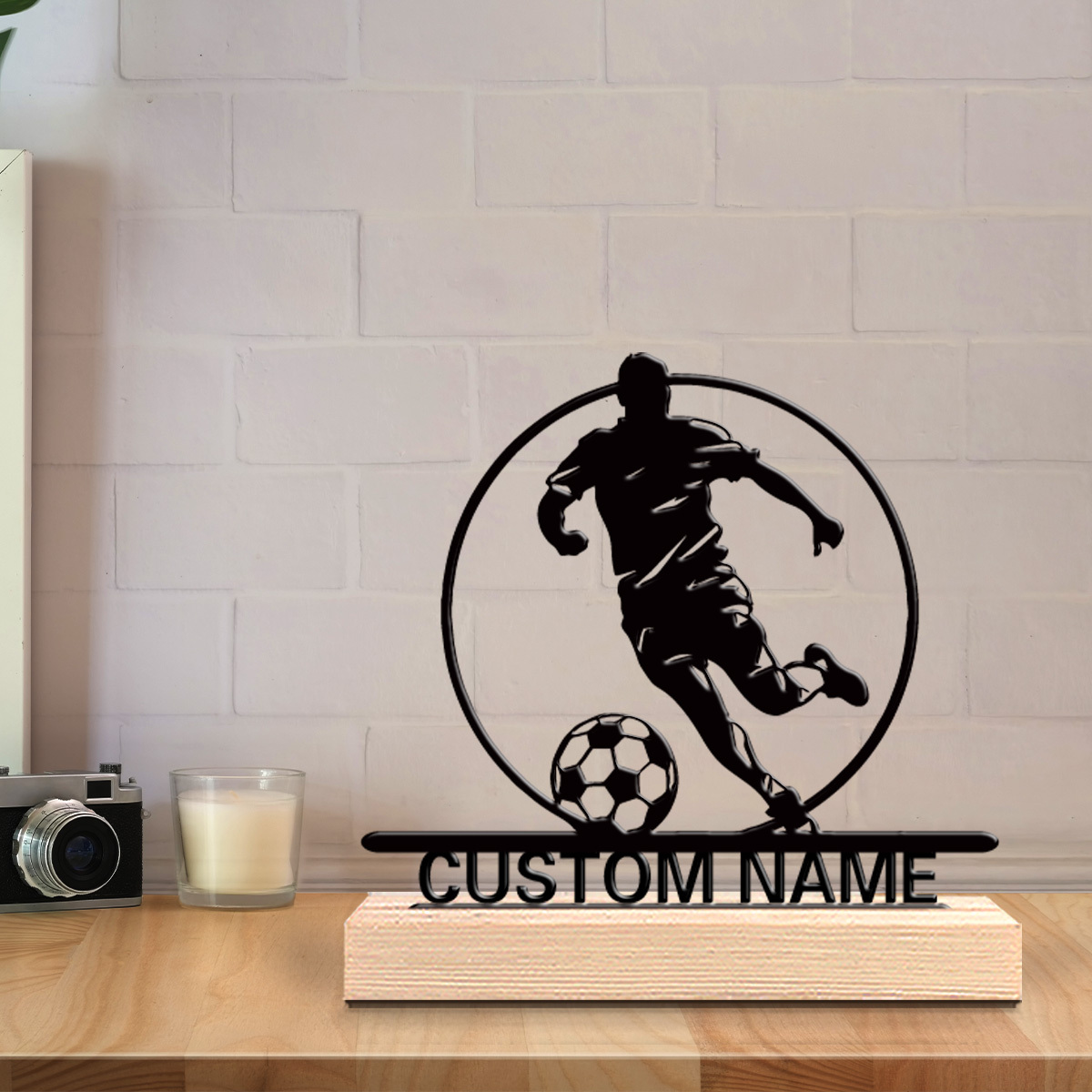 Estatua Metálica Personalizada - Home Office Decor reseña y precio