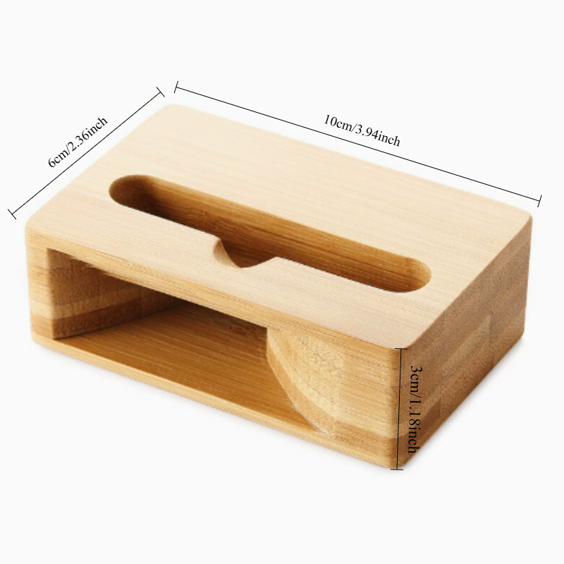 Soporte de Bambú para Teléfono - Home Office Contact reseña y precio